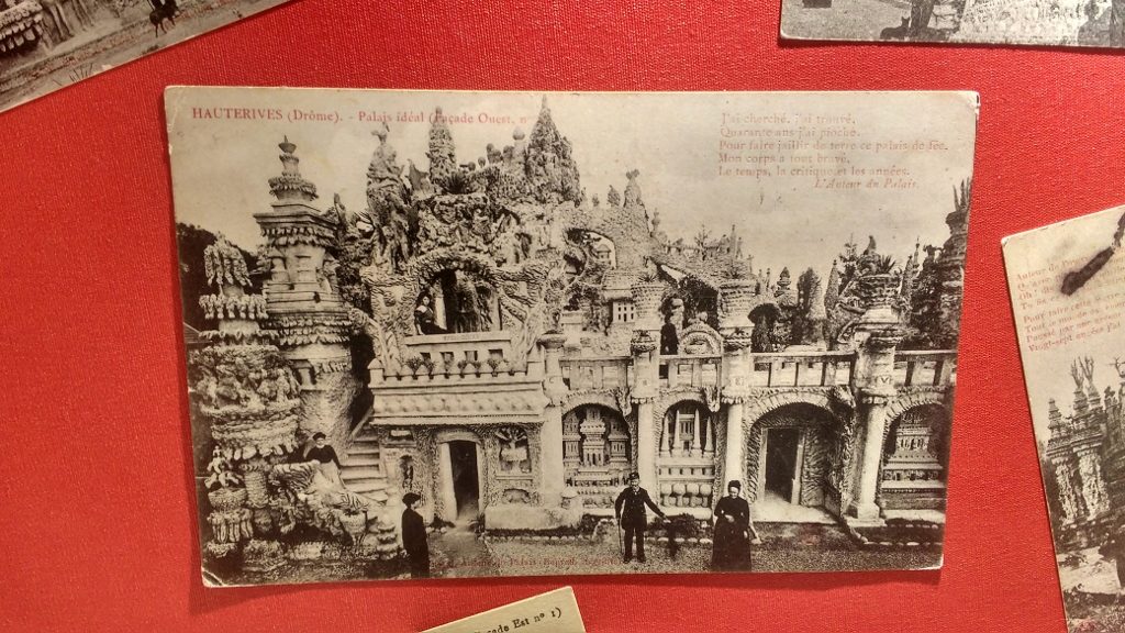 postcard of Palais Ideal du Facteur Cheval