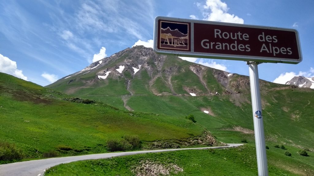 Looking north up the Col du Galibier