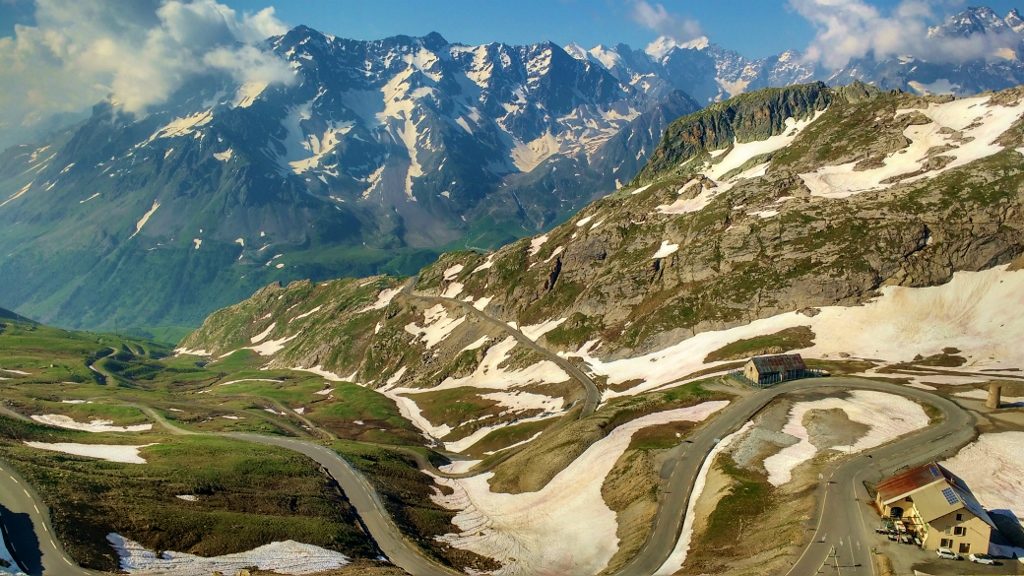 View from the Col du Galibier