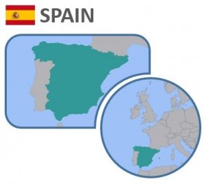 Spain Motorhome Map Small Icon