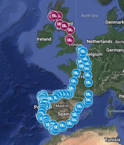 Torts Travel Motorhome Travel Tour Map Blog Europe