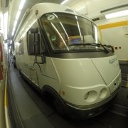 Our motorhome was swiftly under the English Channel on the Eurotunnel