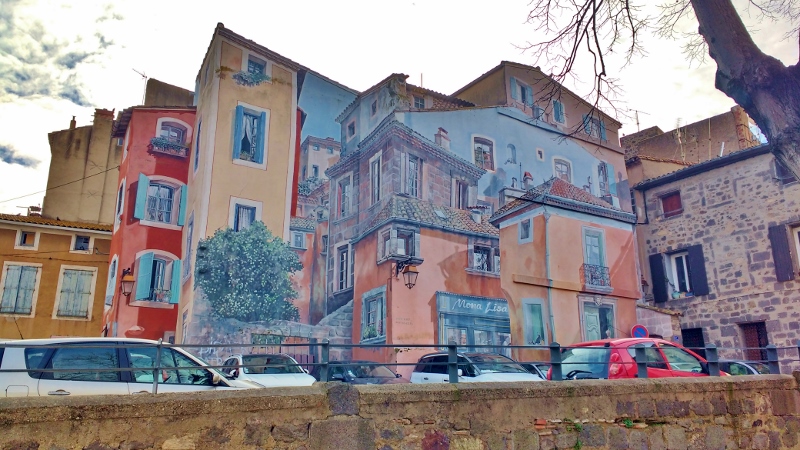 Tromp 'oeil in Agde, France
