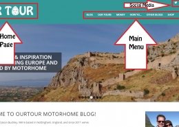 OurTour Home Page