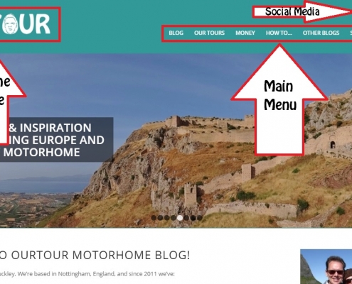 OurTour Home Page