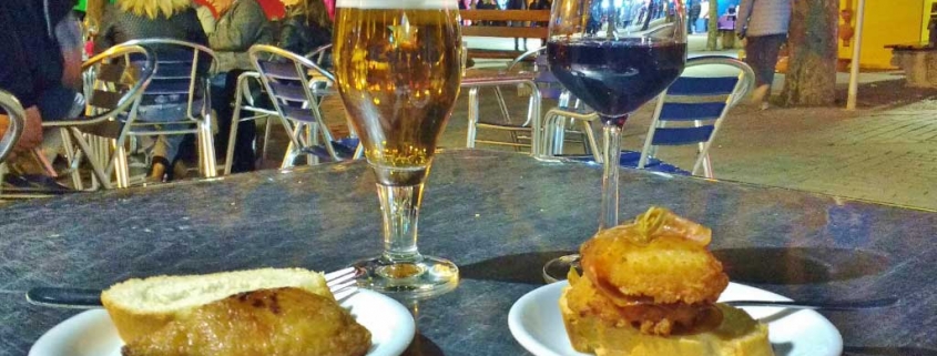 drinks and tapas in Spain