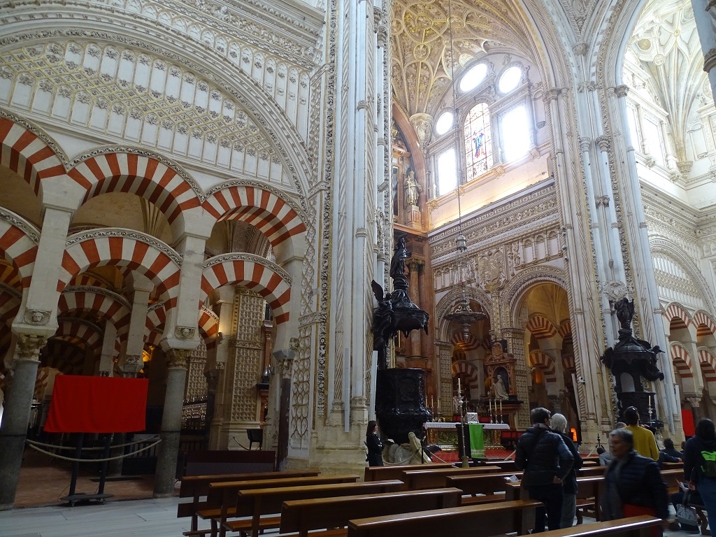 The Magnificent Cathedral Embedded in the Great Mosque - the Mezquita - at Cordoba