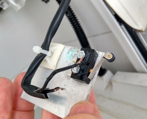 Replacing the micro switch on a SOG unit