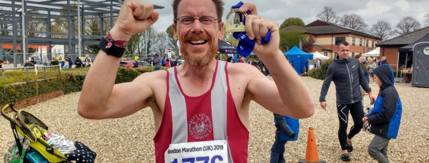 Boston Marathon UK Finisher