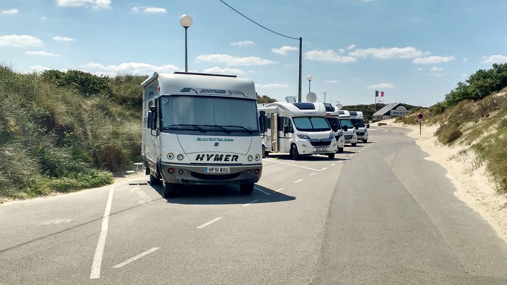 motorhome aire stella plage france