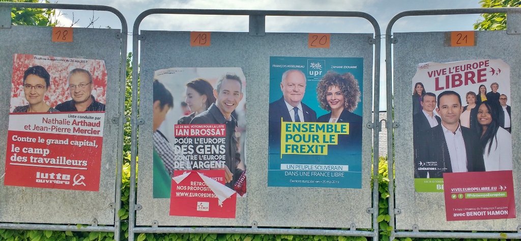European Election Poster France