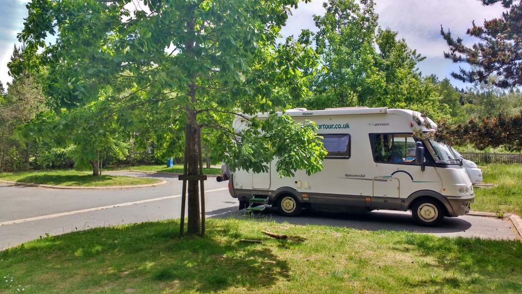 free motorhome aire in Planfoy, France