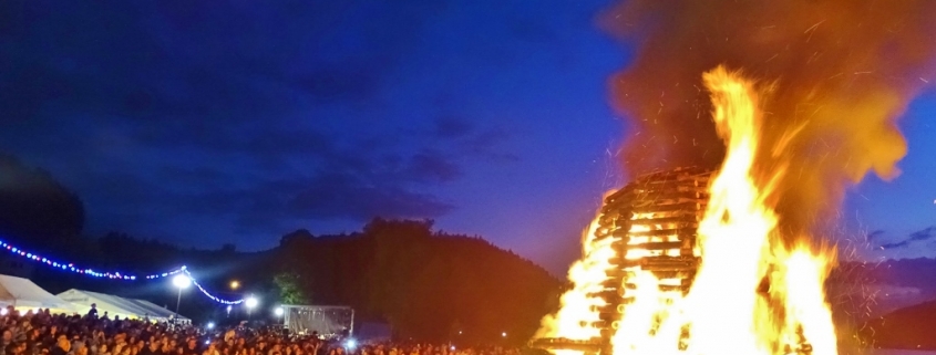 Bonfire in Gerardmer France