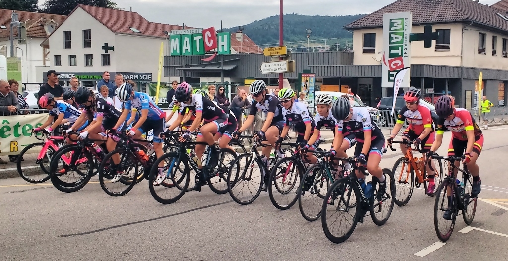bike race in Gerardmer France