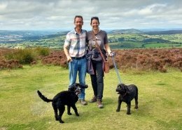 Walking on Long Mynd