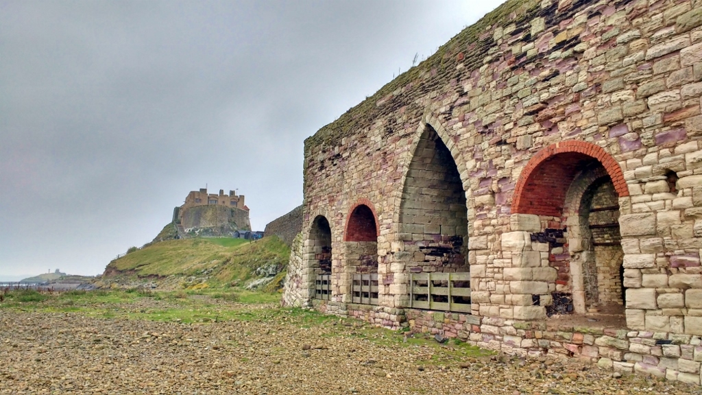 Lime Kilns and Lindisfarne Castle