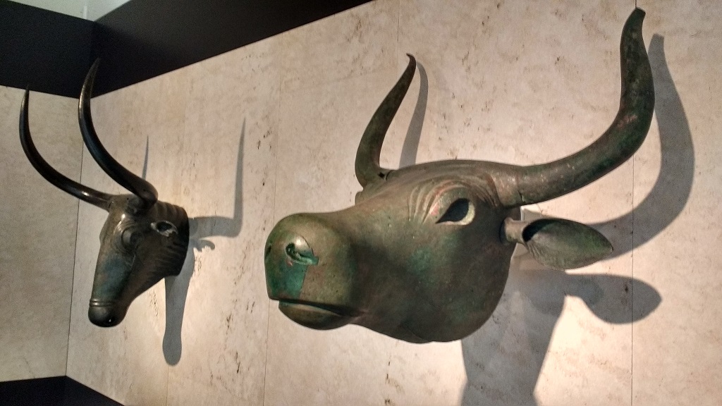  Costix Bulls, from a prehistoric period in the Balearic Islands 