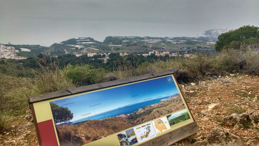 Viewpoint near Nerja Caves
