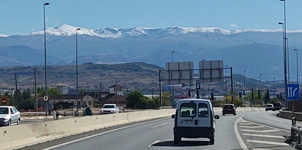 Driving motorhome across Spain