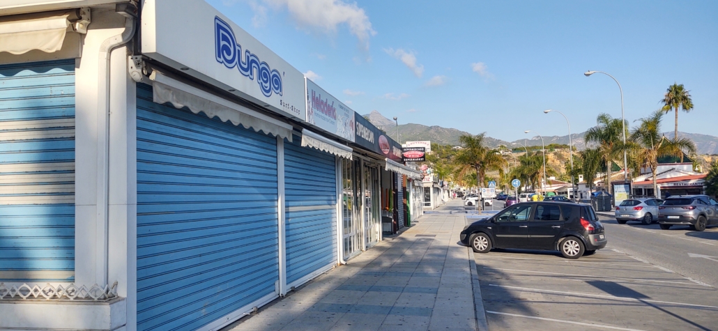 Closed Businesses at Playa Burriana