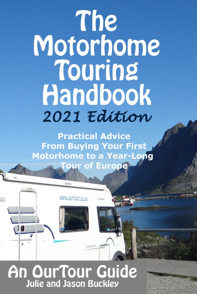 The Motorhome Touring Hanbook practical advice buying or hiring a campervan Europe and the UK