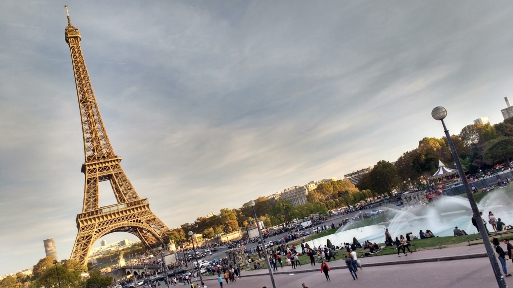 The Iconic Eiffel Tower on a Motorhome Trip to Paris