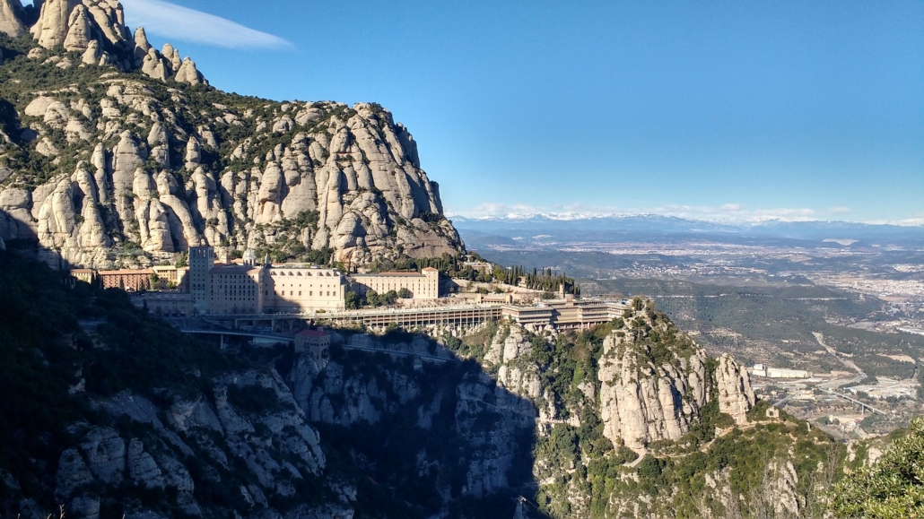 The Montserrat Monastery in Catalonia, Spain, Where You Can Sleep in Your Motorhome 