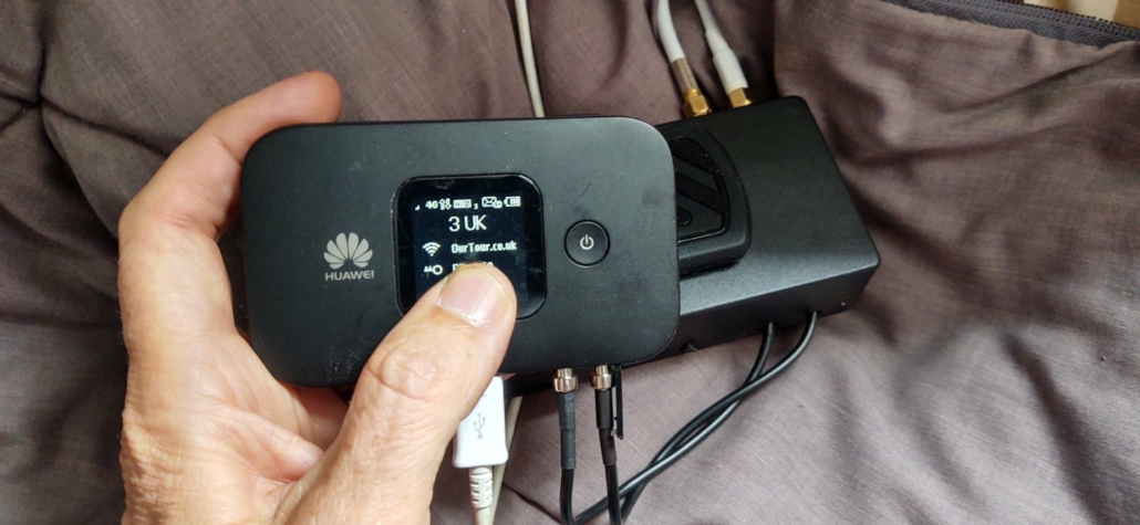 Our well-used Huawei 4G E5577Cs-321 Router