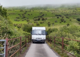 motorhome garth farm capel curig north wales entrance