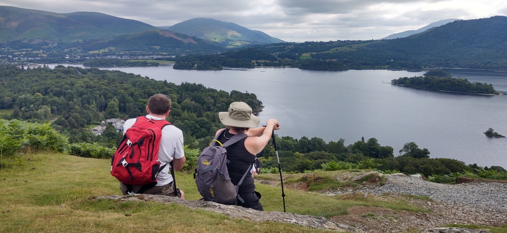 View over Keswick from Catbells