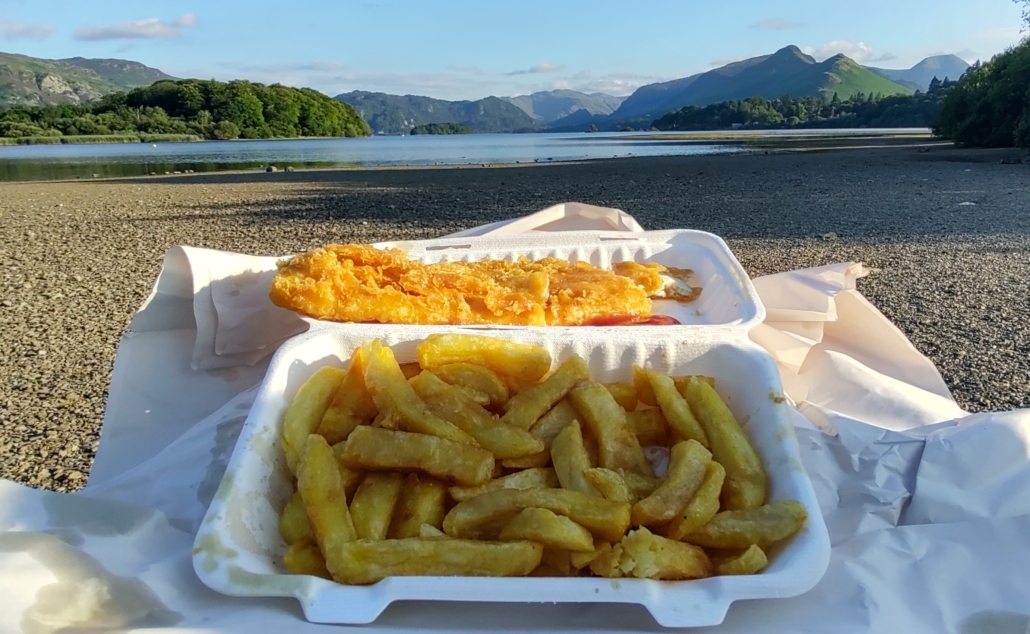 Fish and Chips in Keswick