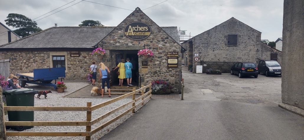 Archers Cafe at Red Bank Farm, Bolton-le-Sands, Morecambe Bay