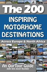 An Ourtour Book - The 200 - Inspiring Motorhome Destinations Across Europe and North Africa