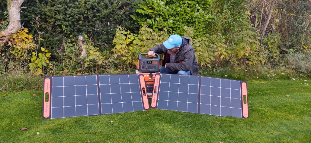 The Jackery 1000 Explorer and SolarSaga Portable Solar Panels