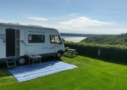 Nicholaston Farm Campsite Motorhome Pitch