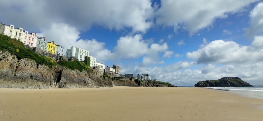 Tenby from the beach