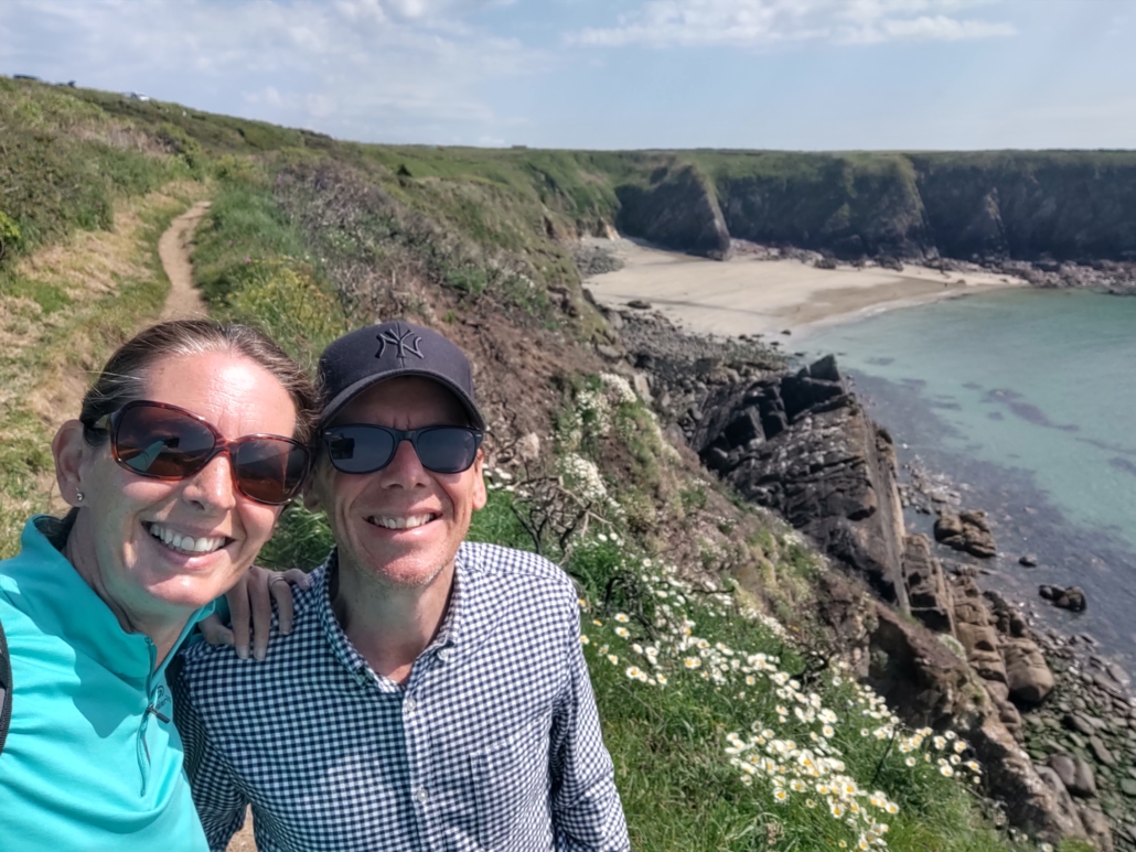 A sunny day out on the Pembrokeshire Coastal Path