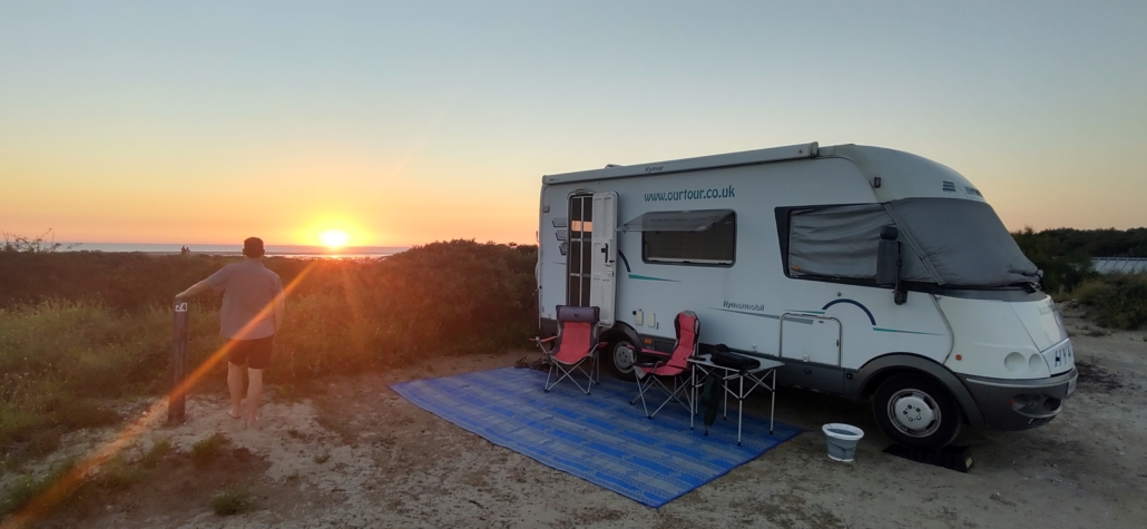 Ourtour Blog Zagan the Motorhome at Camping Des Dunes, Northern France, 2022