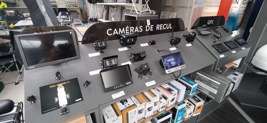 Reversing cameras and GPS nav systems at Narbonne Accessories