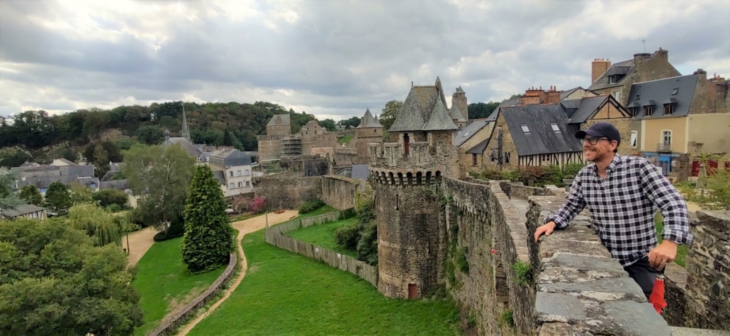 Fougeres ramparts France