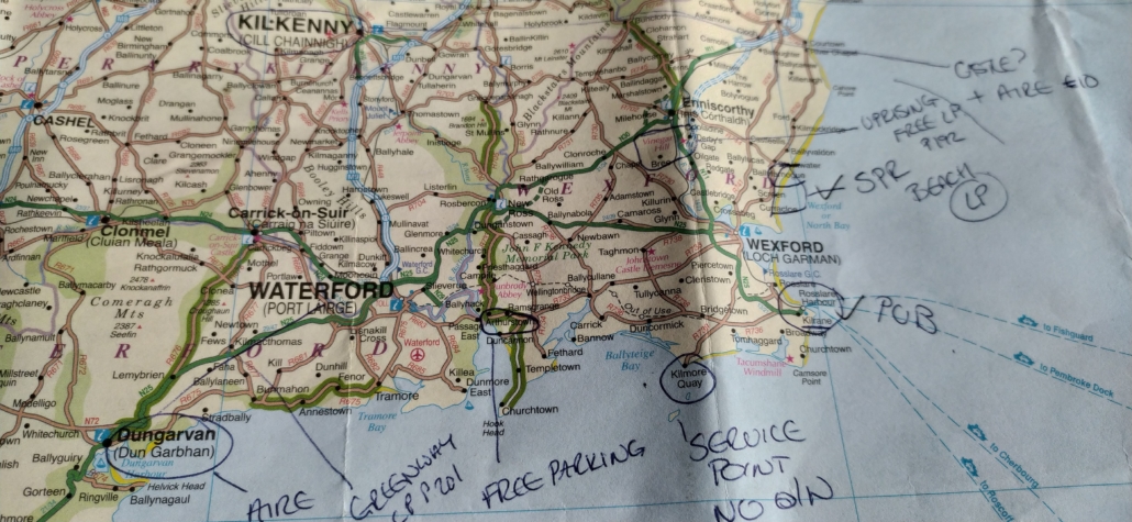 Motorhome Ireland trip 'planning' is underway!