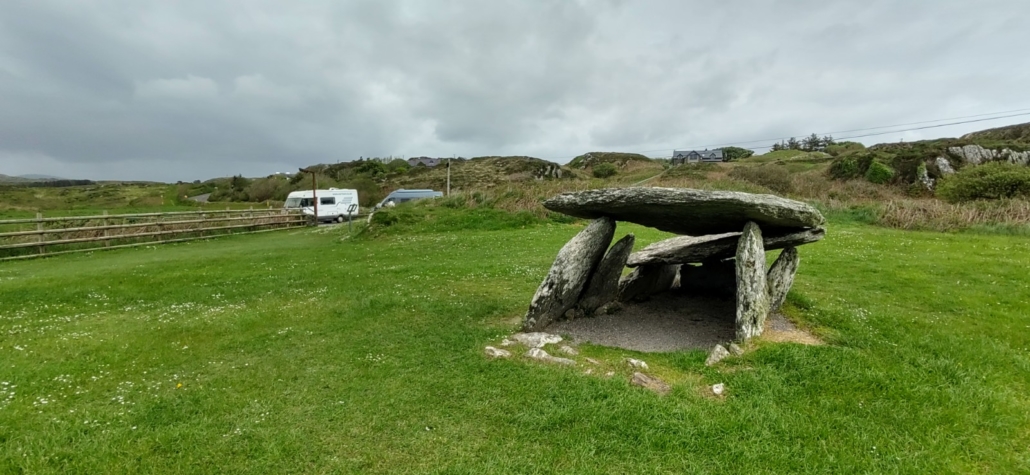 4,000(ish) year old Altar Wedge Tomb. Used as an altar by priests at the time Catholicism was banned in Ireland