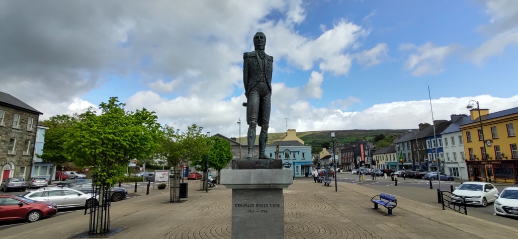 Wolfe Tone Statue in Bantry