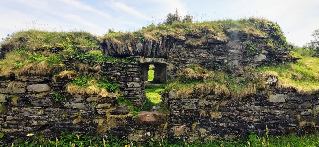 The ruins of Dunboy Castle, one-time stronghold of the O'Sullivan Clan