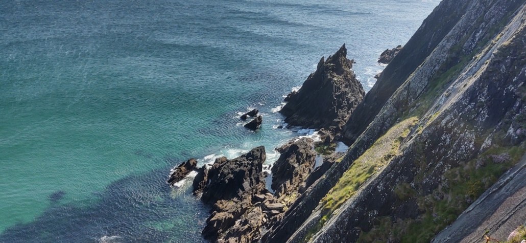 Cliffs off Dunmore Head Ireland