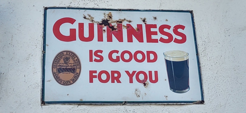 Guinness is Good for You Sign
