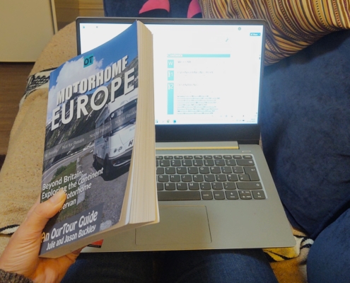 Proof reading motorhome Europe book