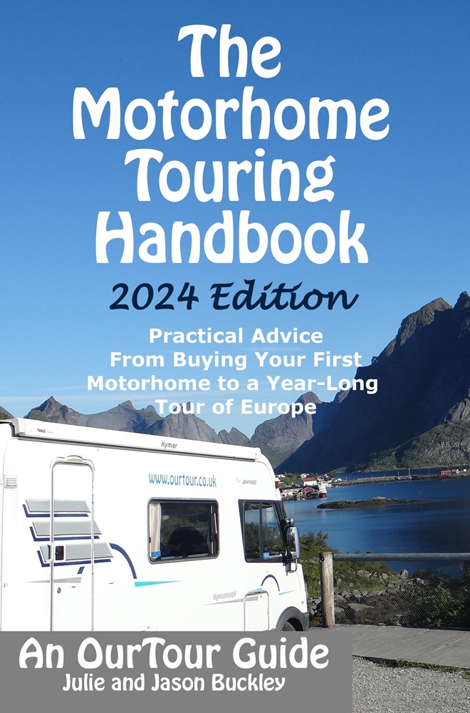 Motorhome Touring Handbook KINDLE Cover 2024 1000px High