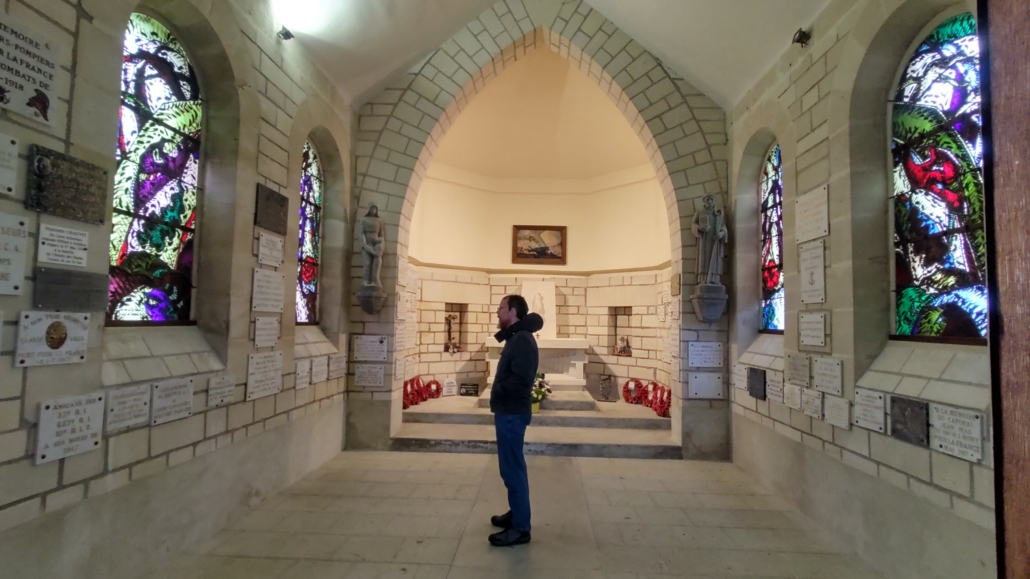 Church on the Chemin des Dames