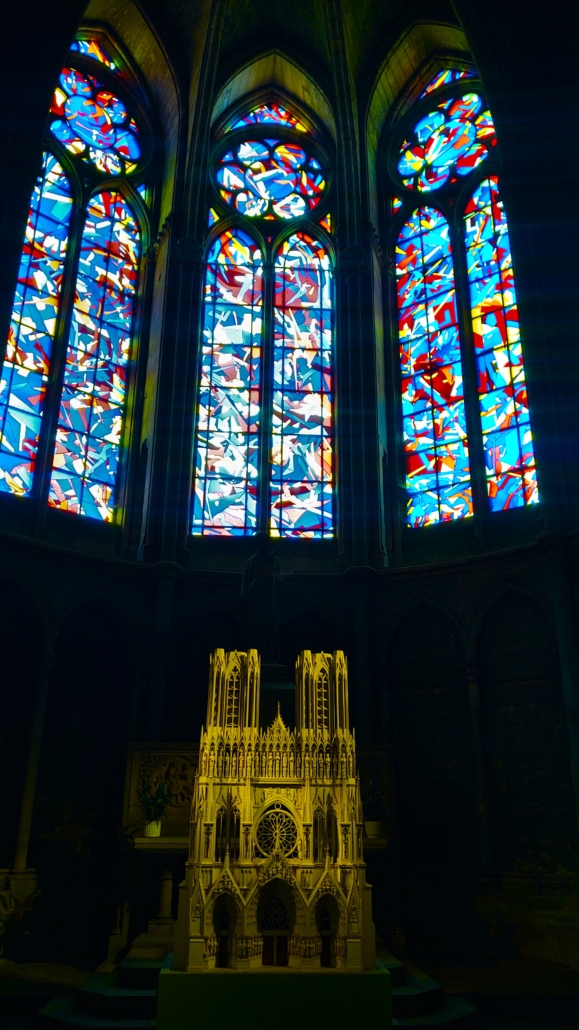 Reims Cathedral inside Reims Cathedral